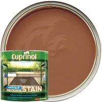 Cuprinol Anti-Slip Decking Stain - Boston Teak - 2.5L