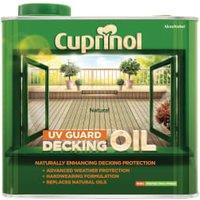 Cuprinol UV Guard Decking Oil - Natural - 2.5L