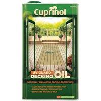 Cuprinol UV Guard Decking Oil - Natural - 5L
