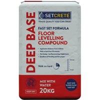 Setcrete Deep Base Floor Levelling Compound - 20kg