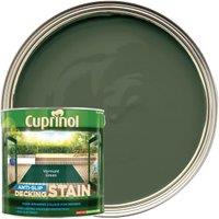 Cuprinol Anti-Slip Decking Stain - Vermont Green - 2.5L