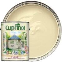 Cuprinol Garden Shades Matt Wood Treatment - Country Cream - 5L
