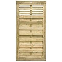 Forest Garden Kyoto Slatted Timber Gate - 900 x 1800mm