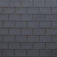 Onduline Bardoline Slate Square Roofing Shingles - 2m2 - Pack of 14