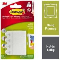 Command White Small Picture Hanging Strips - Pack of 4