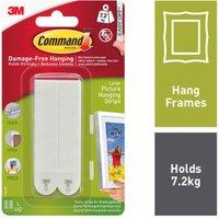 Command White Large Picture Hanging Strips - Pack of 4