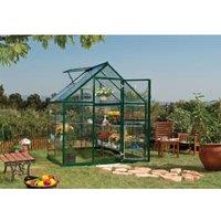 Palram Canopia Harmony Aluminium Apex Greenhouse with Polycarbonate Panels - 6 x 4ft