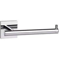 Croydex Chester Flexi-Fix Toilet Roll Holder - Chrome