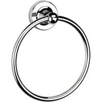 Croydex Worcester Flexi-Fix Bathroom Towel Ring - Chrome