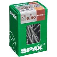 Spax TX Washer-Head Wirox Screws - 6 x 80mm Pack of 24