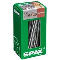 Spax TX Washer-Head Wirox Screws - 6 x 120mm Pack of 24