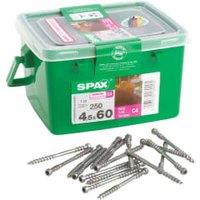 Spax Decking Screws - 4.5 x 60mm Pack of 250