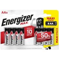 Energizer Max AA Batteries - Pack of 8