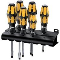 Kraftform Plus Heavy Duty Chiseldriver 6 Piece Screwdriver Set - Sl/Pz