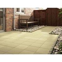 Marshalls Richmond Smooth Buff Paving Slab - 450 x 450 x 32mm