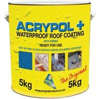 Acrypol+ White Solar Waterproof Roof Coating - 5kg