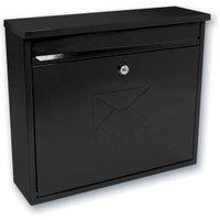 Sterling Elegance Post Box - Black