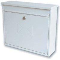 Sterling Elegance Post Box - White