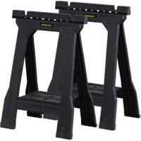 Stanley STST1-70355 Folding Junior Saw Horse - Twin Pack