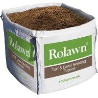 Rolawn Turf & Lawn Seeding Topsoil Bulk Bag - 500L - Covers 10m at 50mm Depth