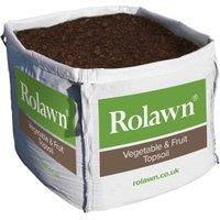 Rolawn Vegetable & Fruit Topsoil - 500L - Ideal for Gardens - 10m Coverage