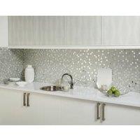 Wickes Mirror Glass Mosaic Tile Sheet - 298 x 298mm