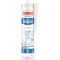 UniBond Anti-Mould Kitchen & Bathroom White Sealant - 274ml