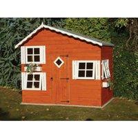 Shire Loft & Bunk Split Level Wooden Playhouse - 8 x 6ft