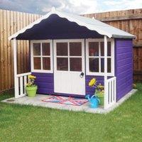 Shire Pixie Wooden Playhouse with Veranda - 6 x 5ft