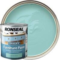 Ronseal Chalky Furniture Paint - Duck Egg - 750ml