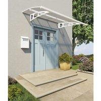 Palram Bordeaux Modern Polycarbonate Door Canopy - 1390 x 2235mm