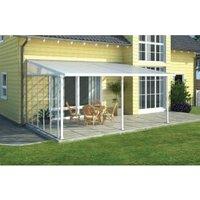 Palram Canopia Feria White Polycarbonate Patio Canopy - 2950 x 4250mm