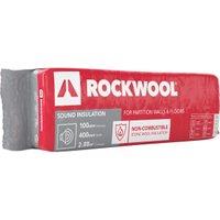 Rockwool Sound Insulation Slab - 100 x 400 x 1200mm
