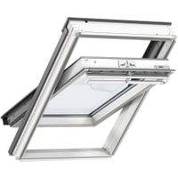 VELUX GGL UK08 2070 White Painted Centre Pivot Roof Window - 1340 x 1400mm