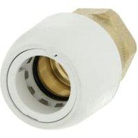 Hep2O HX28/22WS Brass Adaptor Female Socket - 3/4in x 22mm