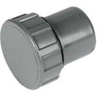 FloPlast WS30G Grey Solvent Weld Waste Access Plug - 32mm