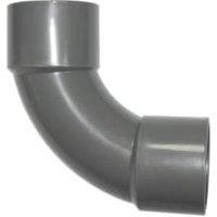 FloPlast WS15G Grey Solvent Weld Waste 92.5 Bend - 40mm