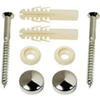 Fluidmaster Toilet WC Pan or Bidet Floor Fixing Kit - Pack of 2