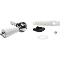 Fluidmaster White Ceramic & Chrome Plate Cistern Lever
