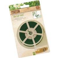 Gardman Gardeners Mate Plastic Wire Clip Twist - 30m