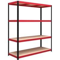 Rb Boss 4 Tier Wood Shelving Kit - 1800 x 1600 x 600mm 500kg Udl