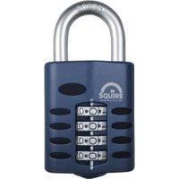 Squire Combination Padlock with Hardened Steel Shackle - 50mm