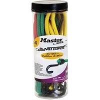 Master Lock Bungees with Hooks - Pack of 6