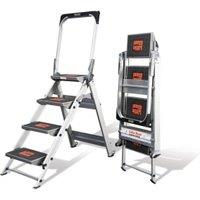 Tb Davies Little Giant Safety 4 Tread Aluminium Stepladder