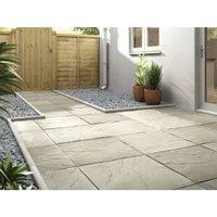 Marshalls Pendle Riven Grey Paving Slab - 600 x 600 x 38mm