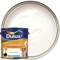 Dulux Easycare Washable & Tough Matt Emulsion Paint - Pure Brilliant White - 2.5L