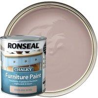Ronseal Chalky Furniture Paint - English Rose - 750ml