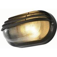 Coast Puck Black Oval Eyelid Bulkhead Light - 60W