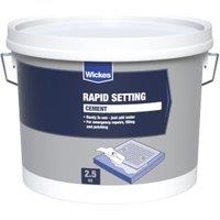 Wickes Rapid Setting Ready Mixed Cement - 2.5kg