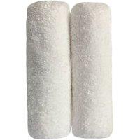 Mini Medium Pile Microfibre Roller Sleeve 4in - Pack of 2